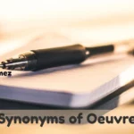 Synonyms Of Oeuvre