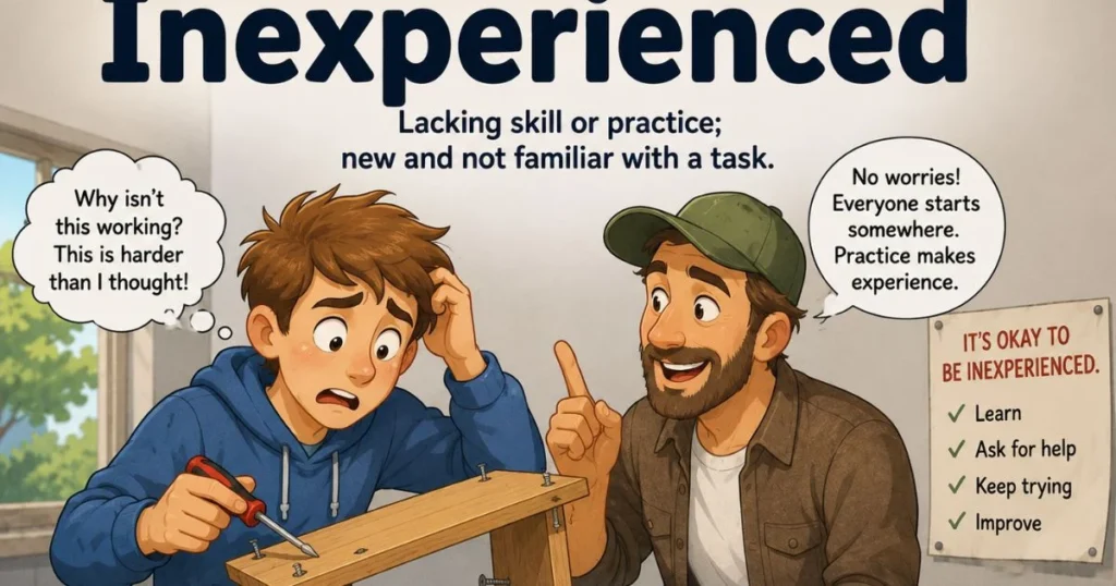 Inexperienced