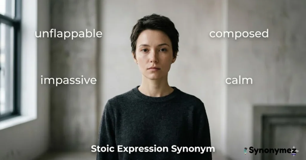 Stoic Expression Synonym